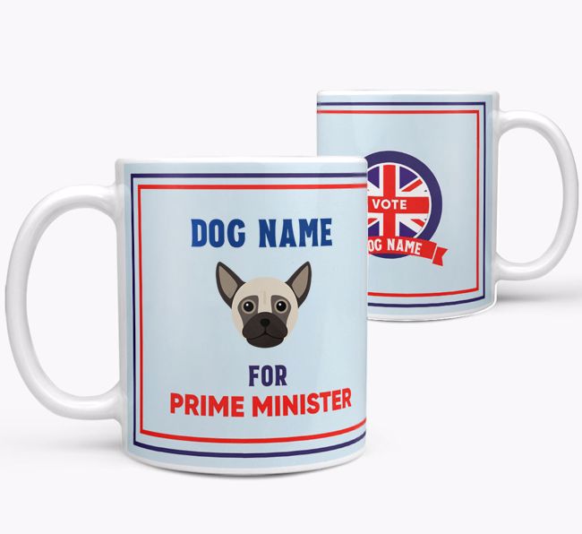 Personalised 'Prime Minister' Mug for your {breedFullName}